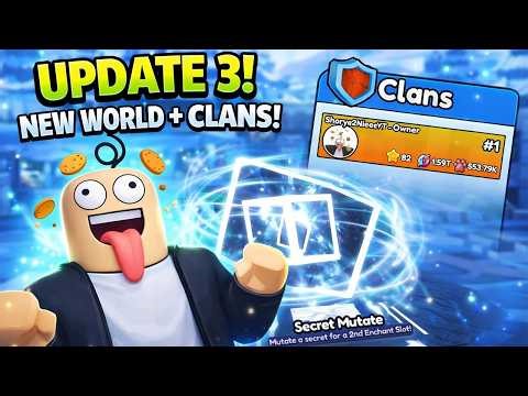 VOID WORLD UPDATE is INSANE… 👀 (Clans + New Egg + GIVEAWAY!) | Clicking Simulator Ultimate Roblox