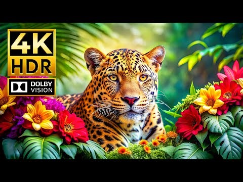 AMAZING 4K ANIMAL KINGDOM VIDEO | 4K HDR 120 fps Dolby Vision