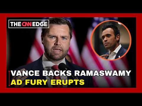 US MIDTERMS | JD Vance Throws Support Behind Ramaswamy As Campaign Ad Sparks Outrage | N18G