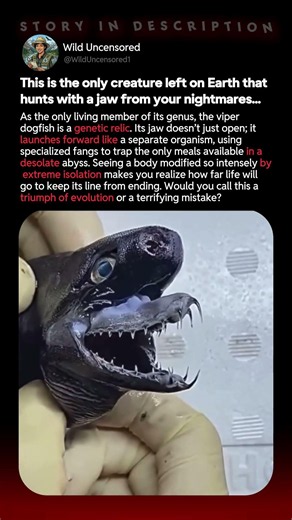 Jaw From Your Nightmares: Viper Dogfish