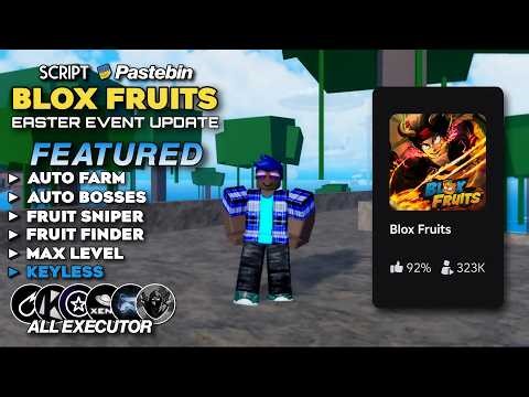 BLOX FRUITS SCRIPT 2026! 🐰 (NO KEY) Auto Max Level, Race V4, Fruit ESP & More! [PASTEBIN]