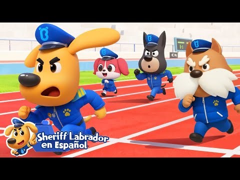 Campamento de Policías 👮 Dibujos Animados 🔍Sheriff Labrador en Español