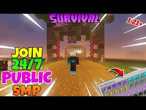 🍿 New Best Public Survival Smp Server For Minecraft 🍿 | Java/Pe/Pojav | 24/7 Online | Free To Join 🌷