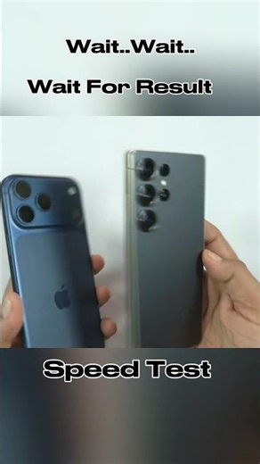 Android vs. iOS: The Final Speed Showdown.· Raw power, head-to-head. Who wins#shorts