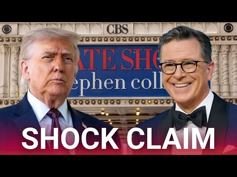Bombshell claim alleges Trump was personally involved in Stephen Colbert’s late-night cancellation