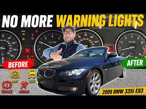 Fixing the Warning Lights on My Cheap BMW Convertible Part 3