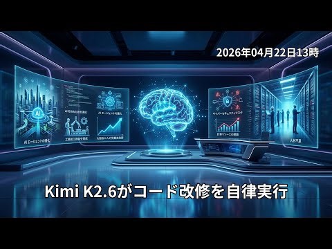【2026年04月22日】2026年IT激変！自律型AIの台頭とGitHub制限が示す深刻なリソース枯渇の正体