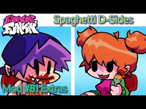 FNF - D Sides REDUX 1.1 Update (Spaghetti Remix) [FNF Mod #81 Extras]