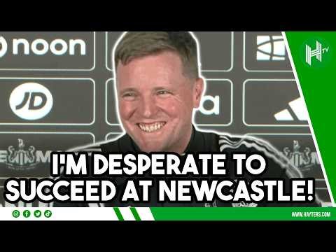 I’m DESPERATE to succeed at Newcastle! | Eddie Howe | Newcastle 3-1 Brighton