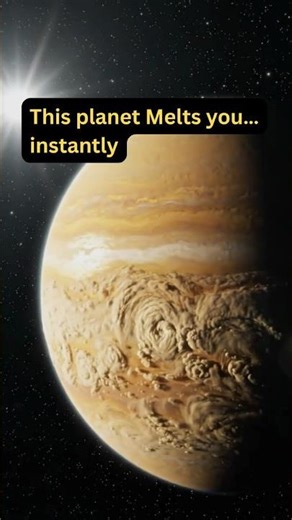 This Planet Can Melt You in Seconds (Venus) 😳 #space #planet #astronomy #spaceexploration