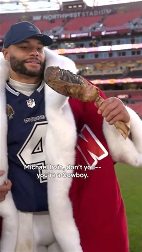 Dak Prescott and KaVontae Turpin FEASTING after their NFL Christmas Gameday win 🥩 #nflonnetflix