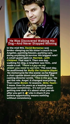 He Was Discovered Walking His Dog—And Never Stopped Winning