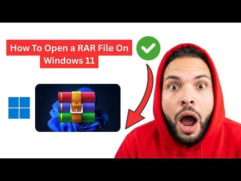 How To Open a RAR File On Windows 11