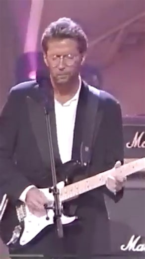 In June of 1993, Eric joined Albert Collins, BB King, Jeff Beck, and Buddy Guy onstage at New York City's Apollo Theater for a performance broadcast by NBC, which included this rendition of "Let The Good Times Roll." | Eric Clapton