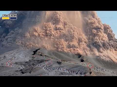 🚨Hell In Italy: Recorded Live | Mount Etna Erupted In A Massive Eruption - Ash Covers Sun In Sicily!