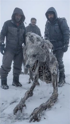 Creature Frozen Mid-Running Found in Siberian Ice