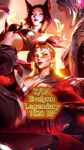 Evelynn K/DA Firestarter Skin – League of Legends Showcase