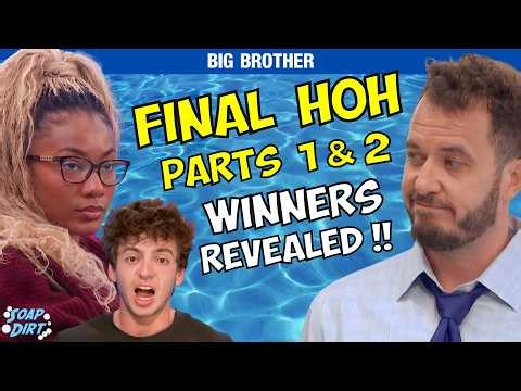Big Brother Spoilers Final HOH Part 1 and 2 Winners and a FIGHT in Jury