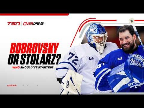 Bobrovsky or Stolarz: Who should've started vs. Canucks?