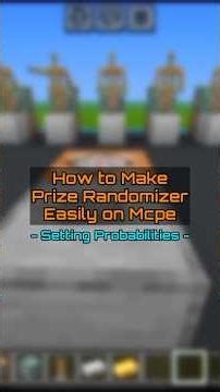 Prize Randomizer Mcpe Command Tutorial | Part 2