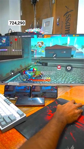 Double Sniper 1VS4 Op Clutch ☠️ Pc Gameplay Video 📹 jod or wot? GARENA FREE FIRE 💖