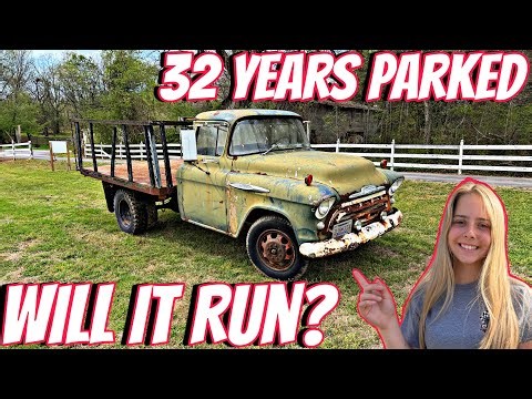 70 Year Old Dump Truck. Will It Run?