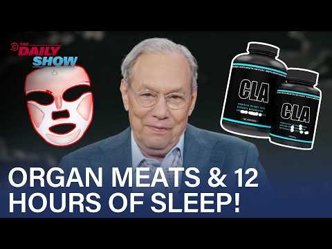 Biohackers Go to Extremes to Live Longer & Lewis Black Doesn't Get It | The Daily Show