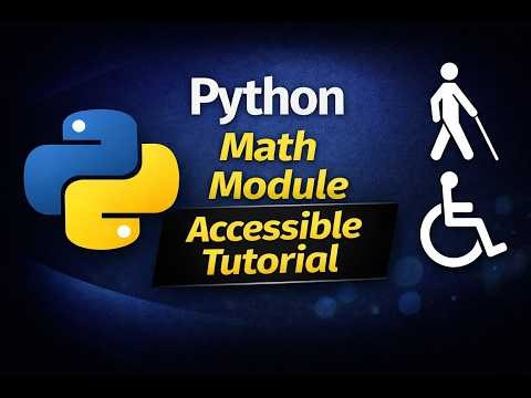 Python Lecture 15: Python Math Module Explained | sin(), cos(), tan(), factorial() Tutorial