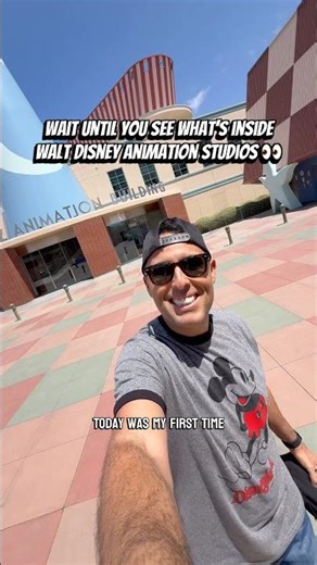 My FIRST time inside Walt Disney Animation Studios!#disney #disneyanimation #waltdisney #mickeymouse