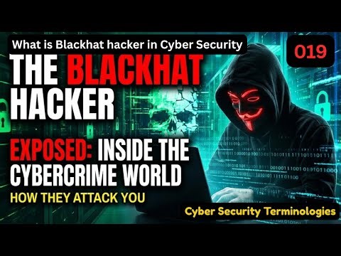 What is Blackhat hacker in Cyber Security in English