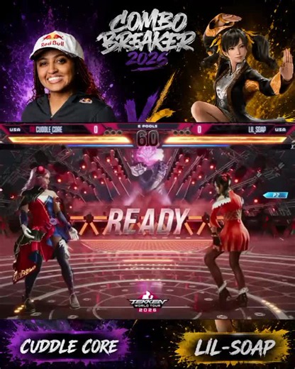 Cuddle Core Vs Lil-Soap | Combo Breaker 2026 - Tekken 8 - TWT Day 2 Pools #Tekken8 #gaming #esports #TWT2025