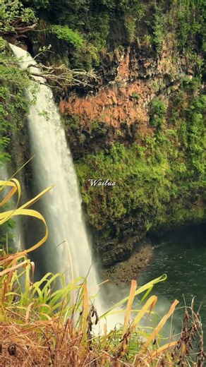 HawaiiWailua Waterfalls in 4K | The Natural Beauty of Kauai, Hawaii