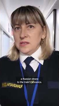 Drone threats set the schedule for Ukraine's passenger trains