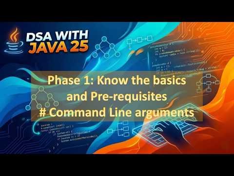 Dynamic Coding: How to Pass Data from Terminal to Java 25 | Command Line Arguments