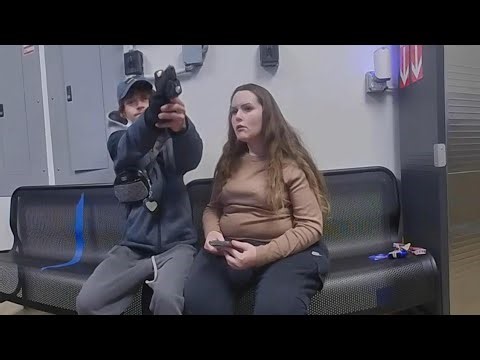 Body camera video shows Walmart shoplifting suspect pull gun on Canton police officer