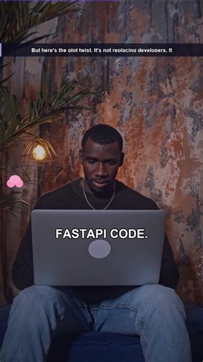 15 Lines of Python Code = Full Backend API (95% Done) #Shorts