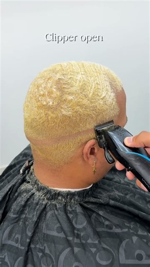 Gold Waves Haircut Tutorial Step by Step Clipper #barber #fade #lineup