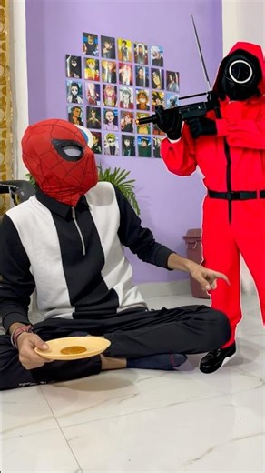 SQUID GAME CHALLENGE 😱💀| MINI VLOG #shorts #viral #funny