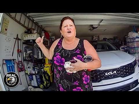 Don't Blow Grass On Her Block. She Keeps a 10" Ready