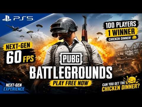 🔥 PUBG PS5 Gameplay | Ultimate Battle Royale Experience 🎮🔥