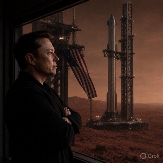 "Mars will be called the 'New World', just as America was in past centuries."一 Elon Musk