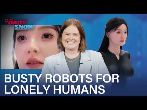 Tech Yeah: Eavesdropping Smart Watches, Humanoid Games & Busty Robo-Companions | The Daily Show