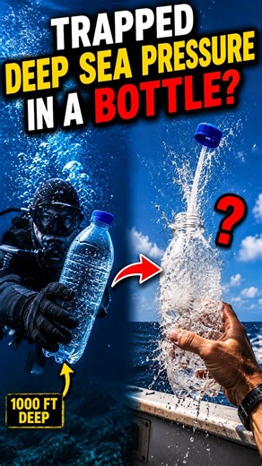 This bottle turned into a literal GRENADE! 😱💥 #shorts