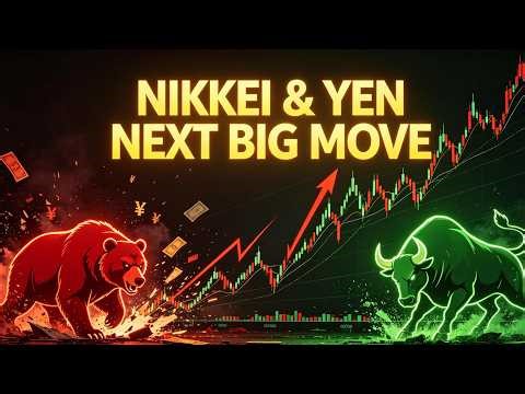 NIKKEI AND YEN: BIG MOVE TODAY? #Nikkei225 #USDJPY #forextrading