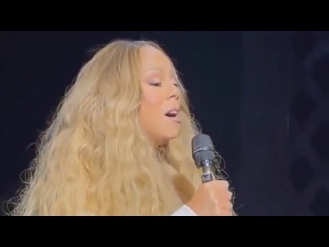 Mariah Carey’s struggling live performance goes viral