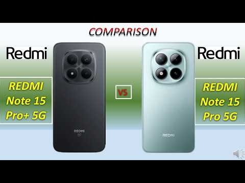 Redmi Note 15 Pro+ vs Note 15 Pro ⚡ Which One Should You Buy? 🔥 Full Comparison