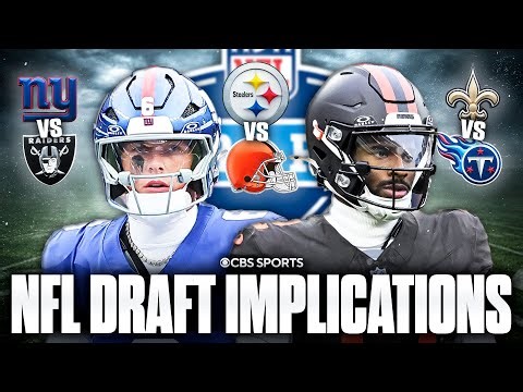 HUGE 2026 NFL Draft Implications: Potential draft targets for 5 teams | Giants, Raiders & MORE