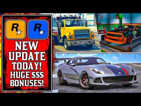 This is INSANE! *MEGA* SALVAGE YARD WEEK! The NEW GTA Online UPDATE Today! (GTA5 New Update)