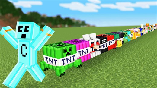 Detonating illegal explosives causes massive Minecraft chaos