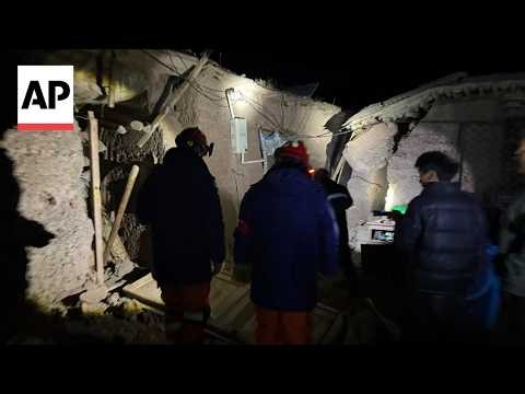 A magnitude 7 earthquake hit China's Tibet region, killing at least 16 people